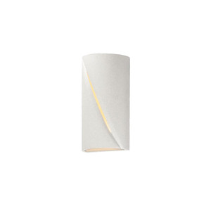 Puff 6 Inch Outdoor Wall Sconce – Chaulk White – E14392-CHK