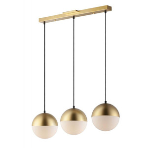 30.25 Inch Linear Pendant – Metallic Gold