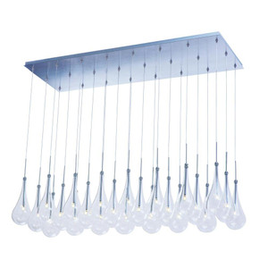 18 Inch Linear Pendant – Polished Chrome