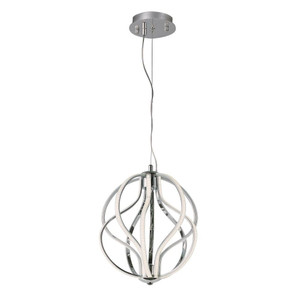 12 Inch Pendant – Polished Chrome