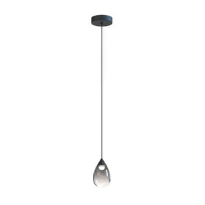 Dewdrop 4 Inch Mini Pendant Light – Black – E21561-142BK