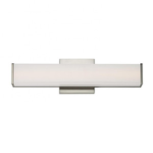 0 Inch Vanity Light – Satin Nickel