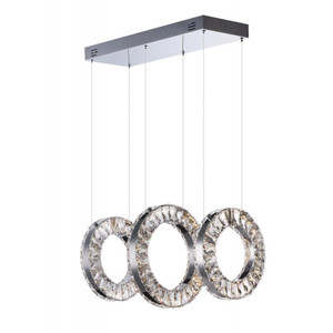 11.75 Inch Linear Pendant – Polished Chrome