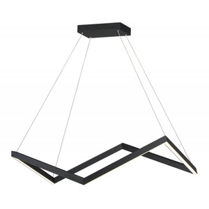 33 Inch Linear Pendant – Black