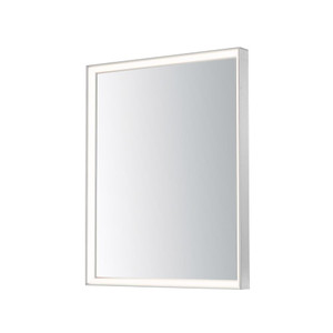 Bevel 24 Inch LED Mirror – Satin Nickel – E42061-SN
