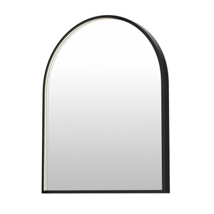Elisse 24 Inch LED Mirror – Black – E42070-BK
