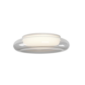 13.75 Inch Flush Mount – White