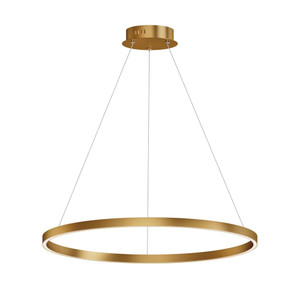 Groove 5CCT 32 Inch Single Pendant – Gold – E52726-GLD