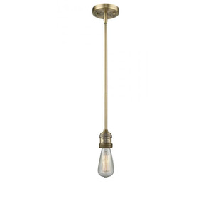 Bare Bulb 1 Light Mini Pendant