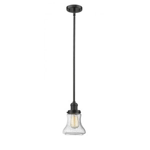 Bellmont - 1 Light - 7 inch - Oil Rubbed Bronze - Stem Hung - Mini Pendant