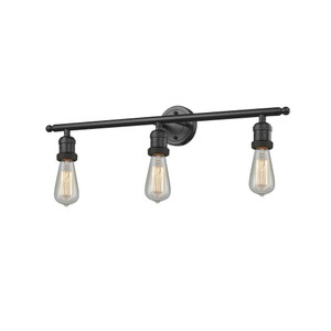 Bare Bulb 3 Light Bath Vanity Light