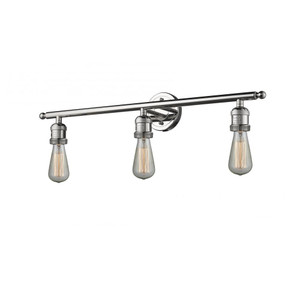 Bare Bulb 3 Light Bath Vanity Light