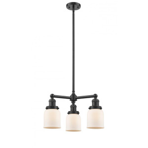 Bell - 3 Light - 19 inch - Oil Rubbed Bronze - Stem Hung - Chandelier