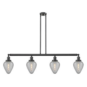 Geneseo - 4 Light - 52 inch - Oil Rubbed Bronze - Stem Hung - Island Light