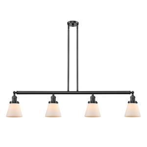 Cone - 4 Light - 51 inch - Oil Rubbed Bronze - Stem Hung - Island Light