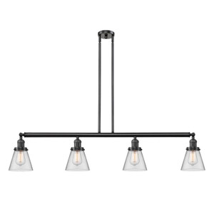 Cone - 4 Light - 51 inch - Oil Rubbed Bronze - Stem Hung - Island Light