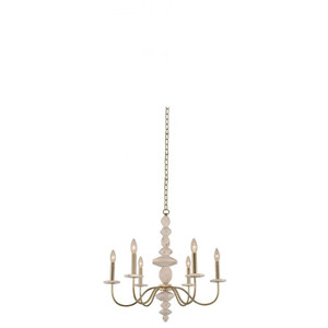 Carrara 26 Inch Chandelier – Champagne Gold – 304850CG