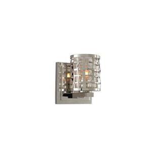 Bridgeport 5 Inch Wall Sconce – Stainless Steel – 308731SL