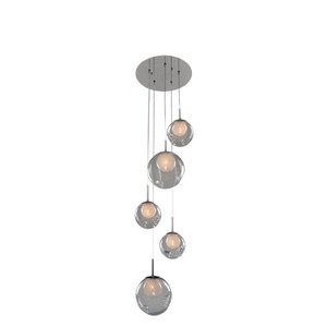 Meteor 15 Inch Pendant – Chrome – 309541CH/CLEAR