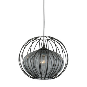 Emilia 15 Inch Pendant – Chemical Stainless Steel – 404851CM