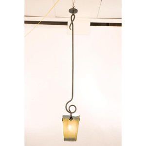 Tribecca 1 Light Luxury Crystal Pendant – Pearl Silver