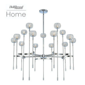 Mae 38 Inch Chandelier – Chrome – 511675CH
