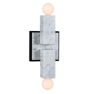 Quadra 5 Inch Wall Sconce – Matte Black – 516521MB