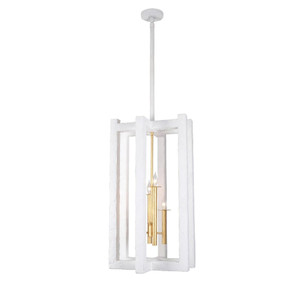 Duo 18 Inch Wall Sconce – Soft Gold and White – 522251SGLW