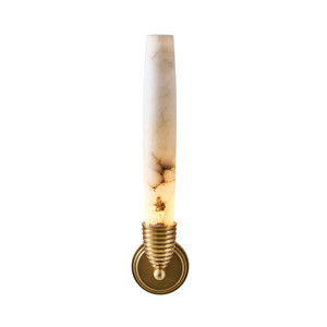 Gypsum 5 Inch Wall Sconce – True Brass – 523731TRB