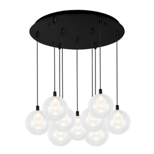 Bolla, Multi Pendant, 19.62" – Black – MP3106BK-09