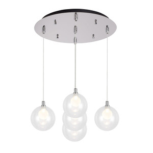 Bolla, Multi Pendant, 15.75" – Chrome – MP3106CH-05