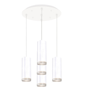 Cameo, Multi Pendant, 13.75" – White – MP401431WH-05