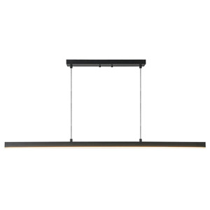 Vega 45-in Black LED Linear Pendant