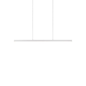 Vega 45-in White LED Linear Pendant