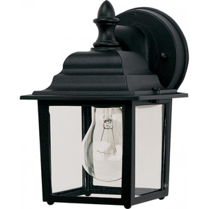 Builder Cast 5.5 Inch Outdoor Wall Lantern – Black