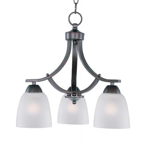 Axis 18 Inch Down Light Chandelier – Oil Rubbed Bronze