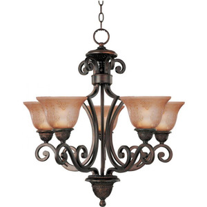Symphony 26 Inch Semi Flush Mount Light – Oil Rubbed Bronze