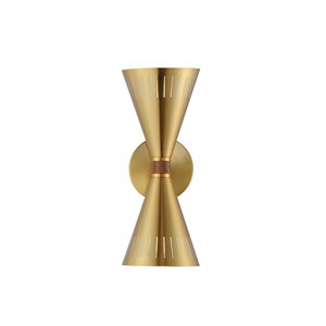 Helsinki 5.75 Wall Sconce - Natural Aged Brass
