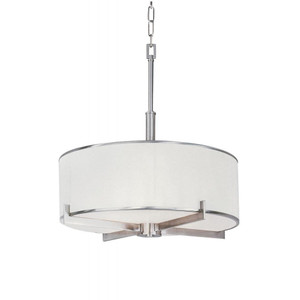 Foyer 22 Inch Chandelier – Satin Nickel