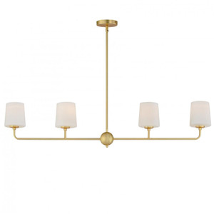 Bristol 48 Inch Linear Pendant – Satin Brass