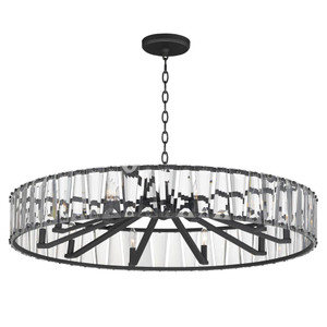 Odeon 4 Inch Chandelier – Black