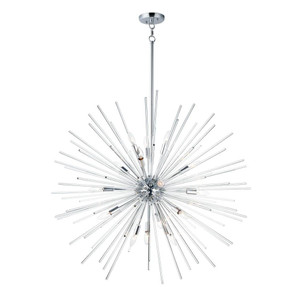 Polaris 40 Inch 16 Light Pendant – Polished Chrome