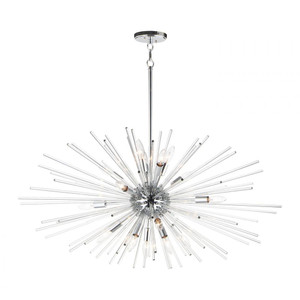 Polaris 40 Inch 16 Light Pendant – Polished Chrome