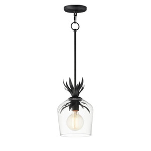 Paloma 7.75 Inch Semi Flush Mount Light – Anthracite