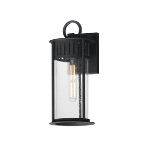 Windsor 6.5 Inch Outdoor Wall Lantern – Black Patina
