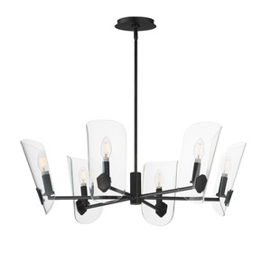 Armory 28.5 Inch Chandelier – Black