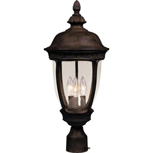 10 Inch Outdoor Post Lantern – Sienna