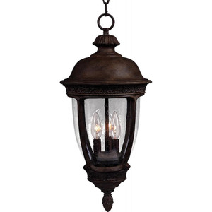 Knob Hill DC 13 Inch Outdoor Hanging Lantern – Sienna