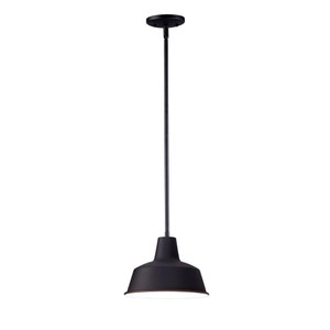 Outdoor 10 Inch Pendant – Black
