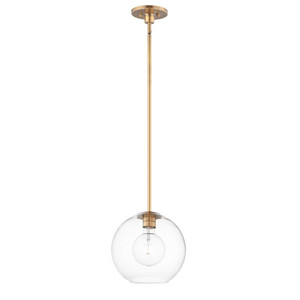 Branch 11 Inch Semi Flush Mount Light – Natural Aged Brass